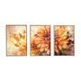 Wallity Cuadro Decorativo Enmarcado Huhu220 - 50 x 70 cm (3 Piezas)